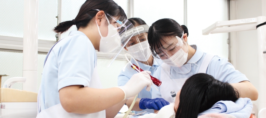 学内での相互実習